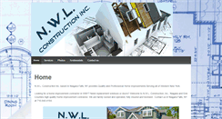 Desktop Screenshot of nwlhomeimprovements.com